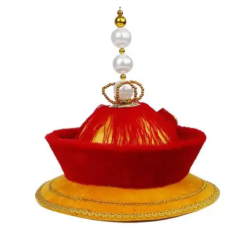 皇帝帽子清朝康熙乾隆头冠皇上皇上皇皇后舞台帽子