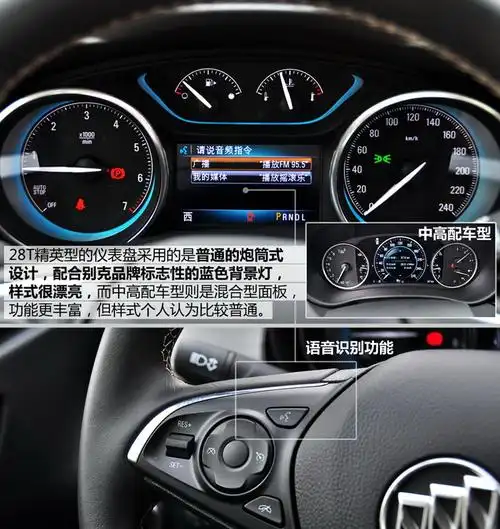 昂科威昂科威 2014款 28t 精英型冰川银图文解析