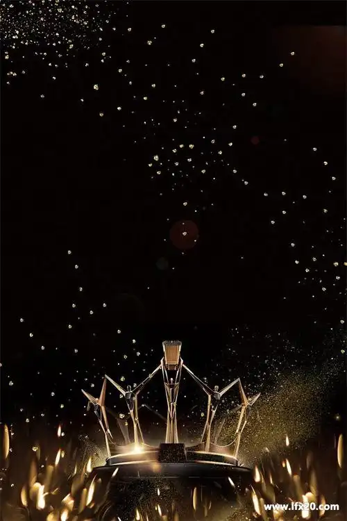 创意高端时尚大气黑金海报背景_底纹背景等_素材下载-乐分享素材网