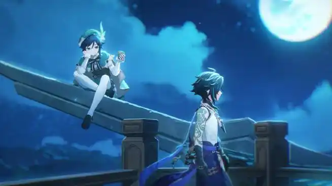 3版本##原神 魈pv##原神魈#最后居然有和温迪的同框,这就是新春惊喜吗