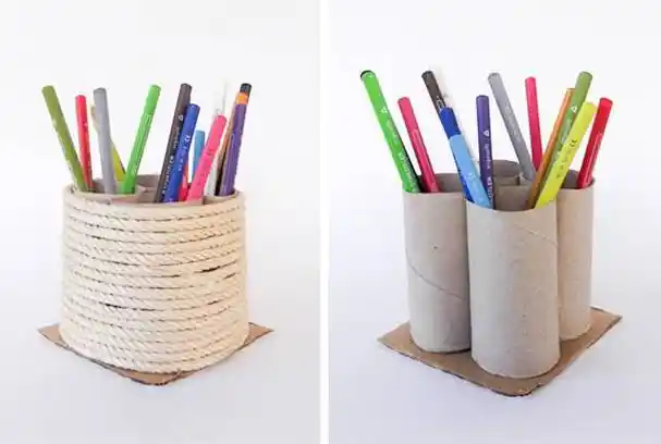 废物利用手工作品(小学生废物利用手工作品)