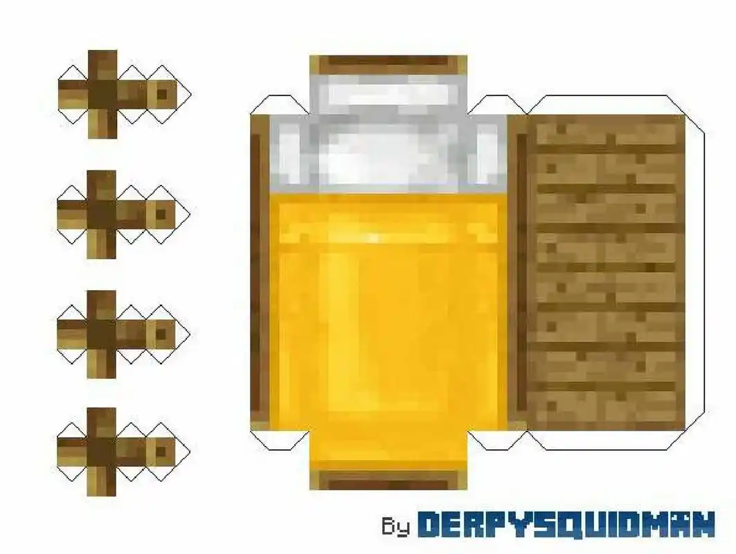 我的世界小纸模系列二.