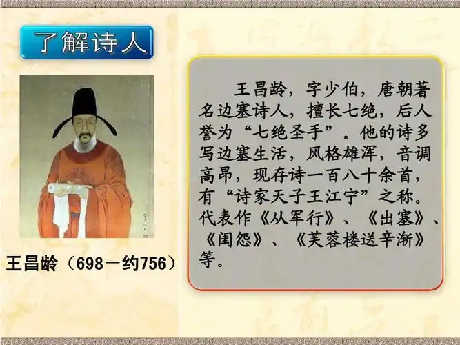 小学五年级语文《出塞》ppt课件