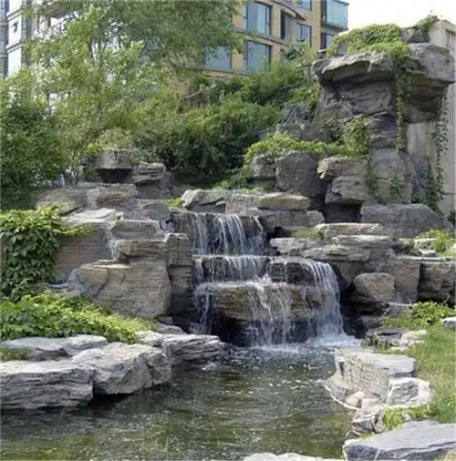 龟纹石假山驳岸工程案例