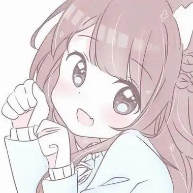 小清新可爱二次元女头女生头像