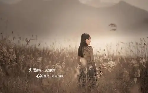 渐渐的我的心凉了图片