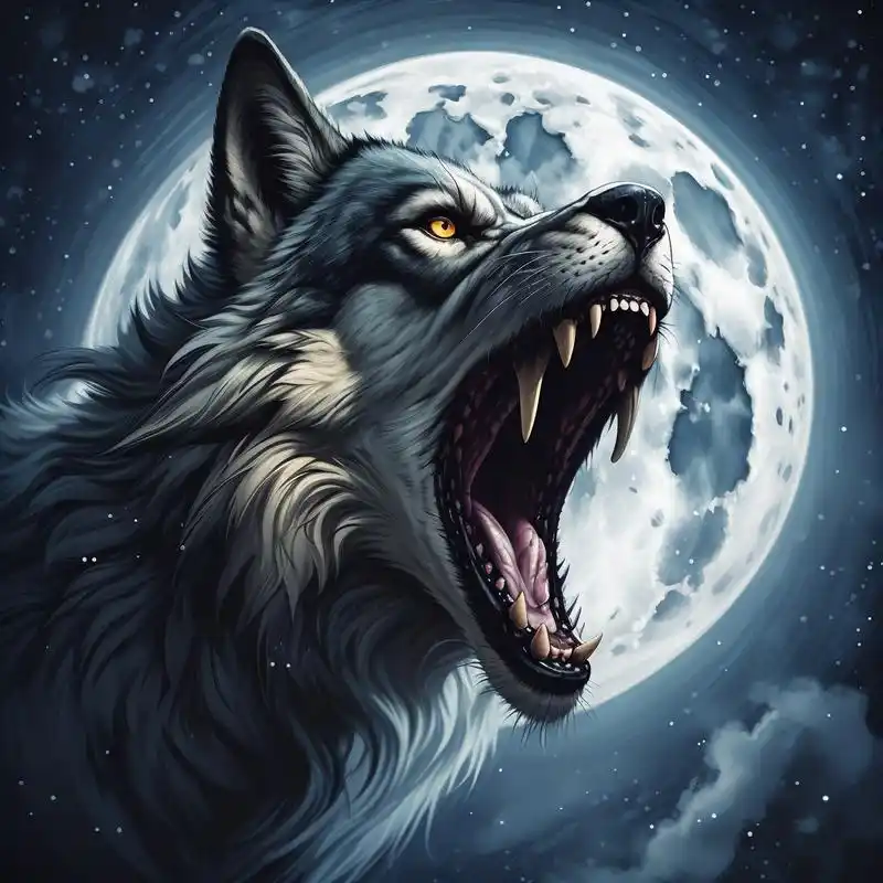 冷酷,勇敢,机智,哪一款狼头像最能代表你?