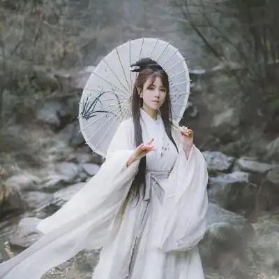 霸气黑暗系古风头像女生真人