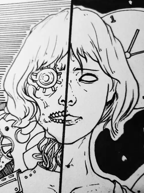 黑白装饰画,构成基础,对比构成