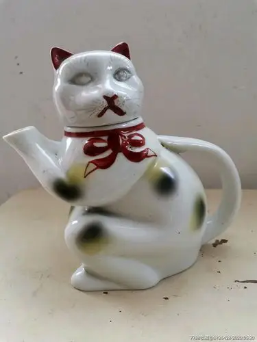 全品猫壶-彩绘瓷/彩瓷-7788收藏__收藏热线
