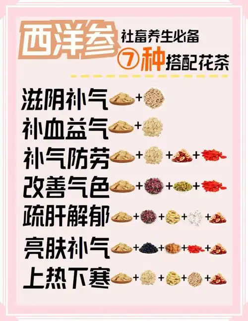 社畜必备的西洋参养生766杯花茶