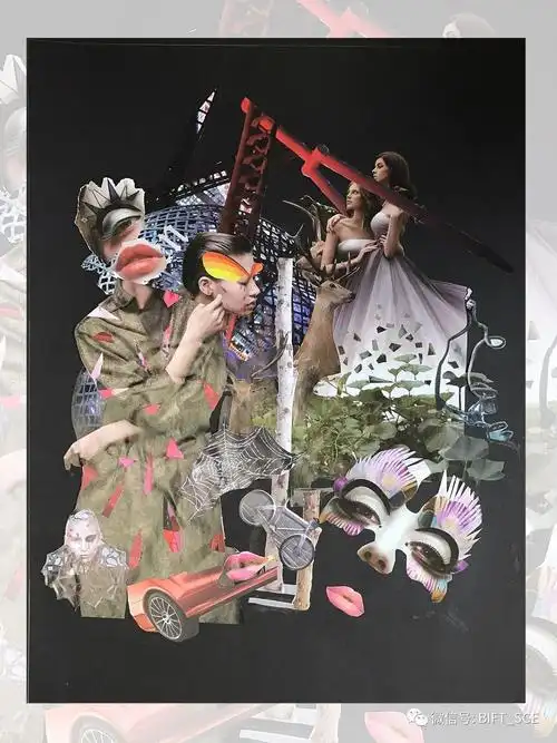 拼贴艺术的脑洞学生作业赏析