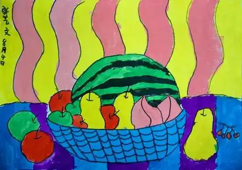 水粉画——水果静物水粉水果画我爱画画网各种水果_水粉画_儿童画儿童