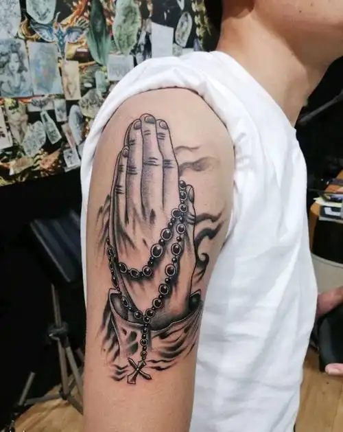 阿弥陀佛纹身图片老传统纹身图案