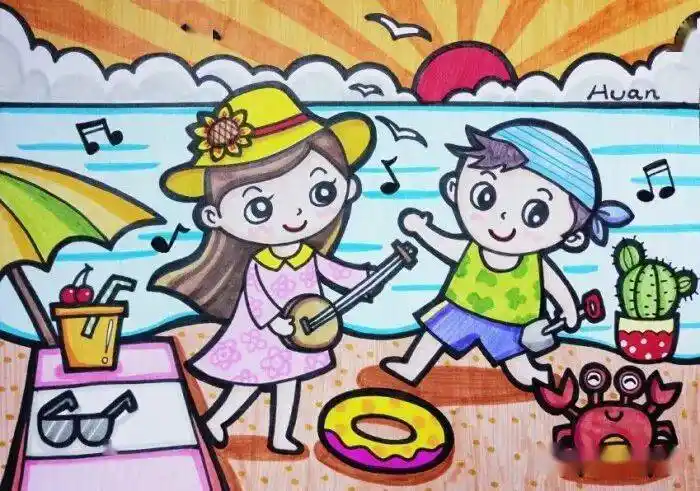 幼儿园中班语言教案奇妙的夏天夏季主题活动设计