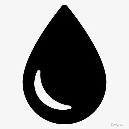 滴轮廓图标png素材透明免抠图片-图标元素