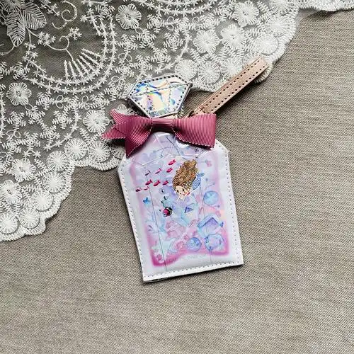 日本进口 petit fleur 2020童话创意伸缩卡套卡包证件套刺绣可爱