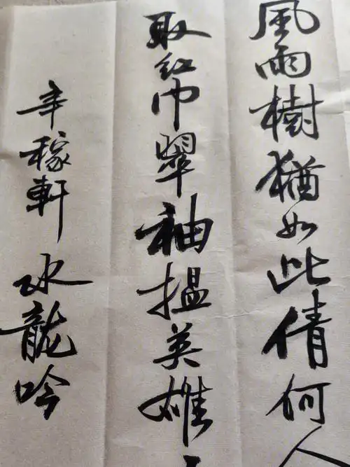 老爹练字毛笔字书法