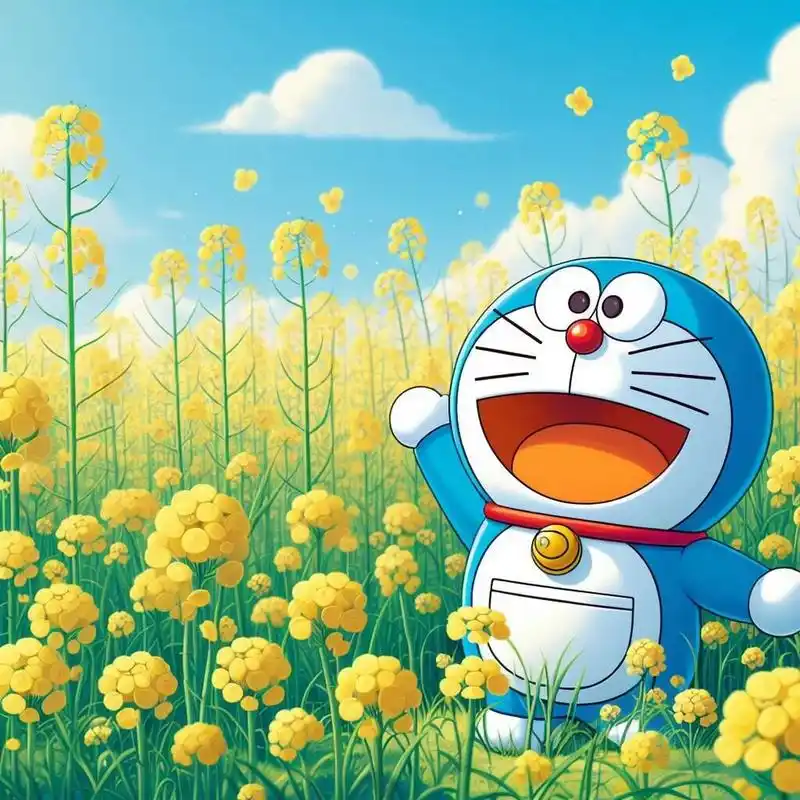 送你哆啦a梦,祝你梦想豆成真 #动漫头像和壁纸# #生活