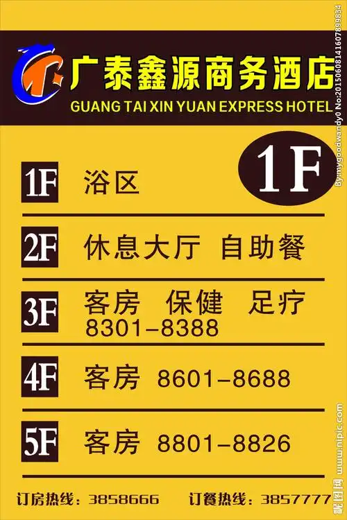 楼层提示牌图片