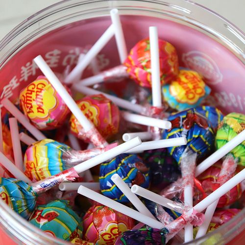 阿尔卑斯珍宝珠硬糖棒棒糖108支108千克大桶装促销装零食圣诞节