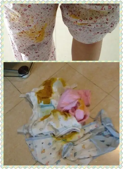 又是一泡巨屎,拉得我小肚子立马瘪下去;拉得妈妈措手不及!嘿嘿