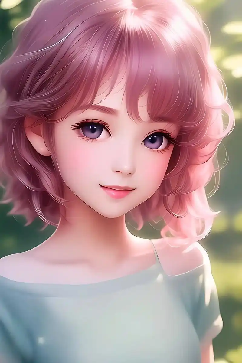 高清动漫女生头像壁纸