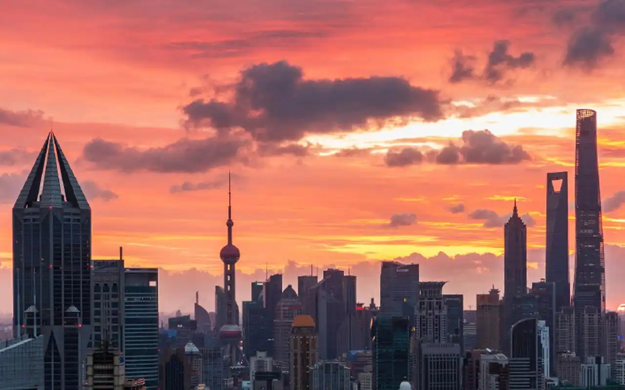 魔都上海城市风景图片电脑壁纸