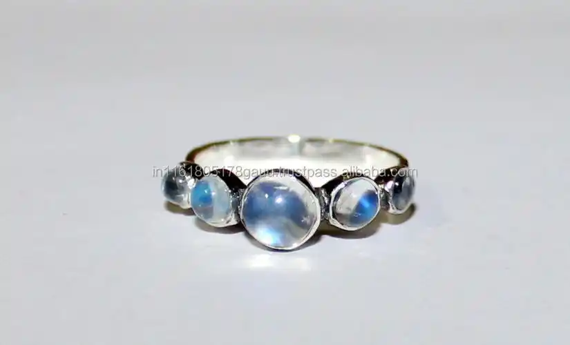 玫瑰切割多电气石戒指实心14k金西瓜电气石戒指双石可爱黄金嵌框设置