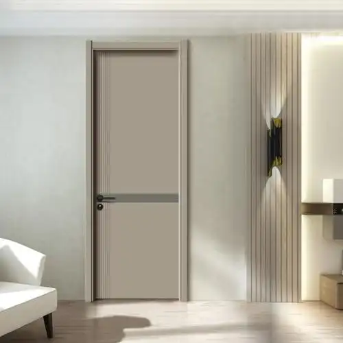 房间复合肤感碳晶木门房门卧室门 套装室内复合门  简约时尚