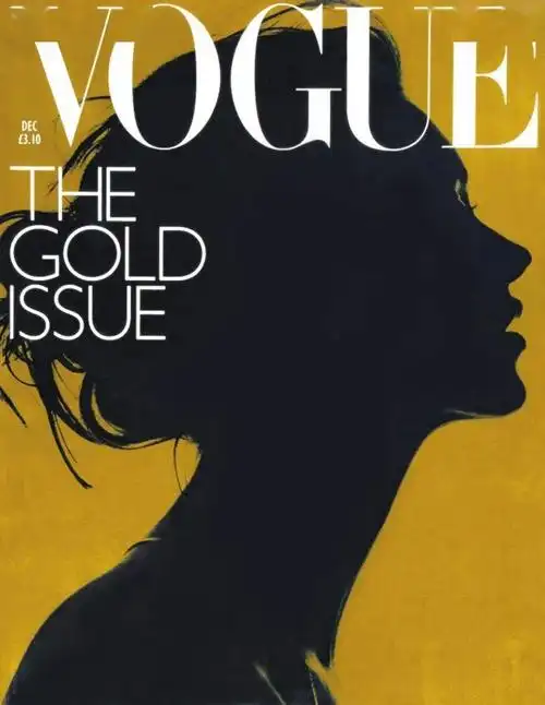 《vogue》用儿童涂鸦做杂志封面,太有创意了!_海报