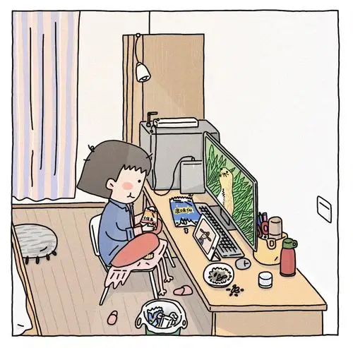 最近一直宅在家