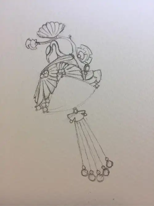 绿松石吊坠绘图设计过程