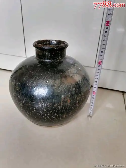 清代黑釉大酒罐_价格300元【藏宝达人】_第1张_7788收藏__收藏热线