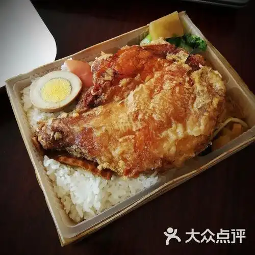 照烧鸡腿饭便当