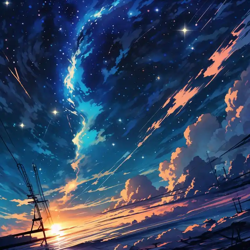 星辰大海头像90浪漫至死不渝 谁能拒绝星辰大海的浪漫呢90,满眼