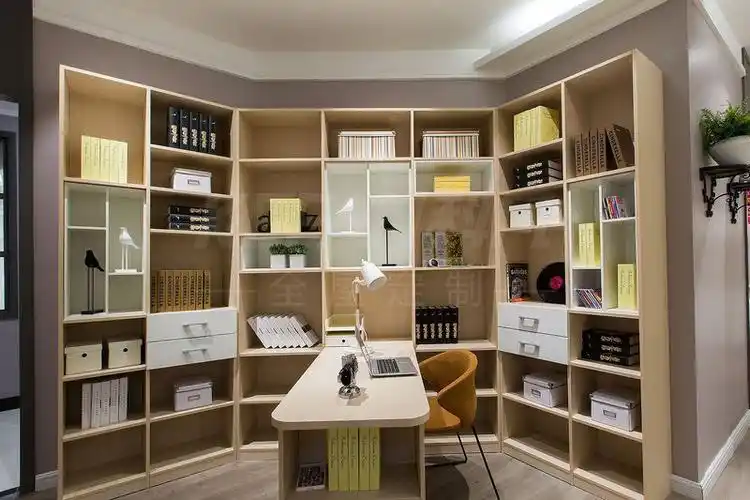 科凡定制书柜效果图