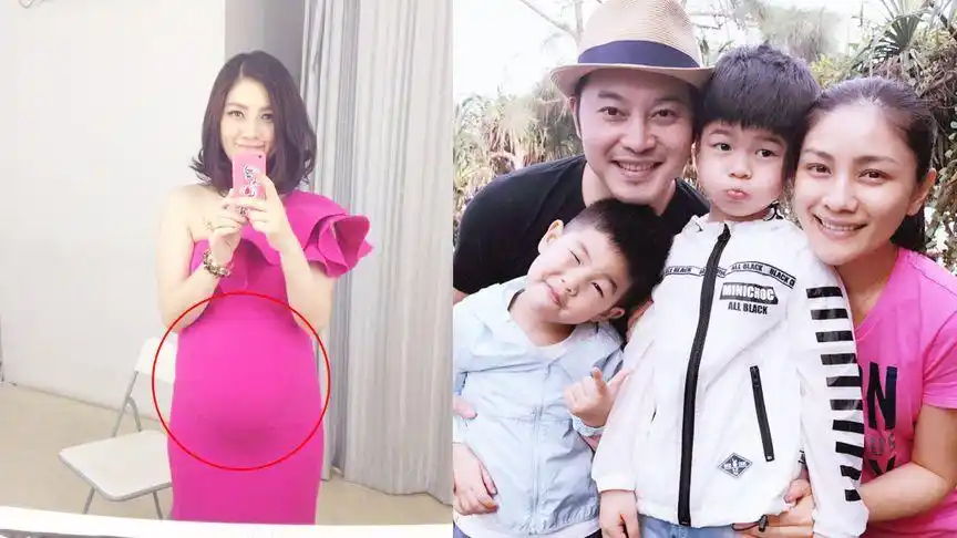 沙溢晒老婆胡可孕照祝生 网友:第三胎?