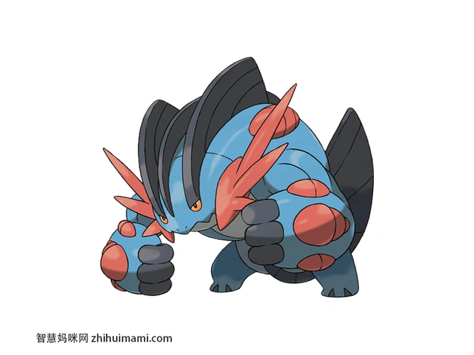 巨沼怪简笔画图片