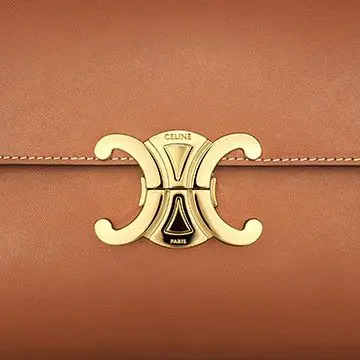 celine triomphe 小牛皮肩背包