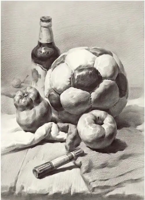 素描静物组合杂物系列