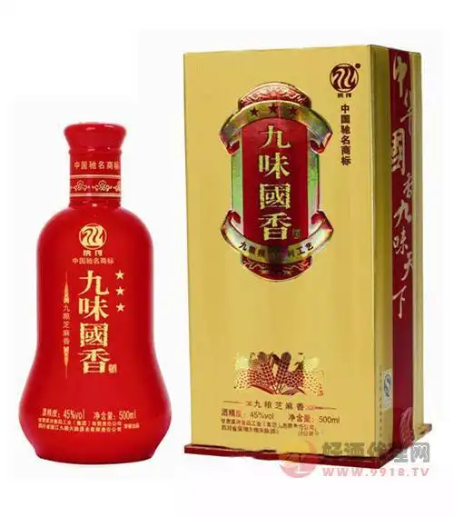 九味国香酒三星500ml