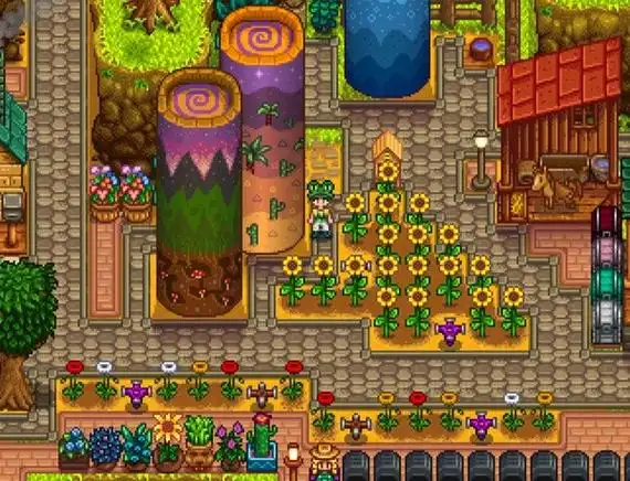 星露谷物语山顶农场布局分享