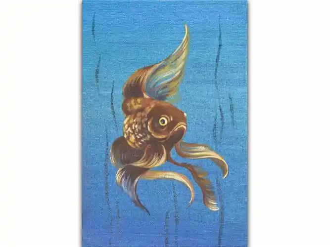 鱼画金鱼画原创画原创手绘原创