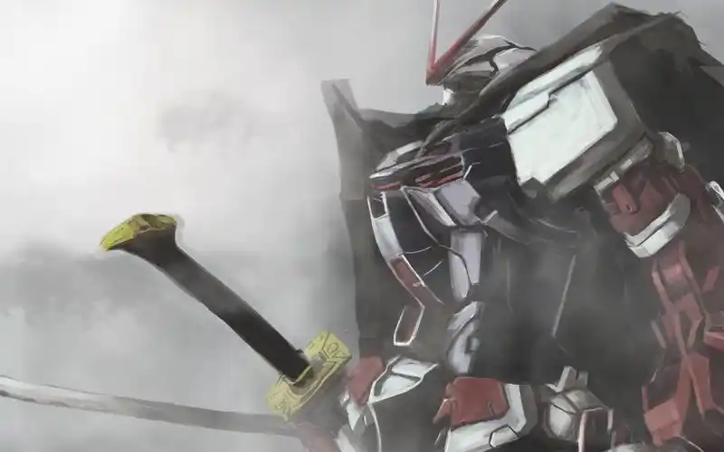 mg红异端改素组拼装展示