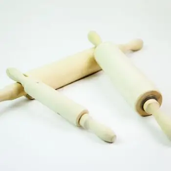 擀面杖 擀泥杖 手工制作工具 泥塑工具 陶泥陶艺工具sn6084 滚轴20cm