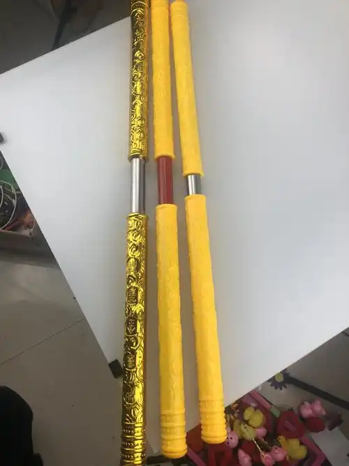 新款伸缩不锈钢孙悟空如意铁金箍棒成人儿童玩具金箍棒庙会爆款