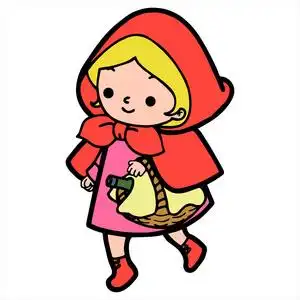 在童话故事里的人物照片