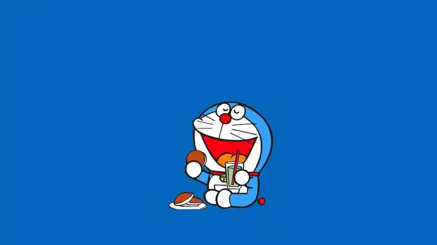 可爱的哆啦a梦卡通插画,高清壁纸图片,卡通明星-回车桌面