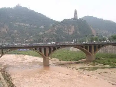 宝塔山和延河水